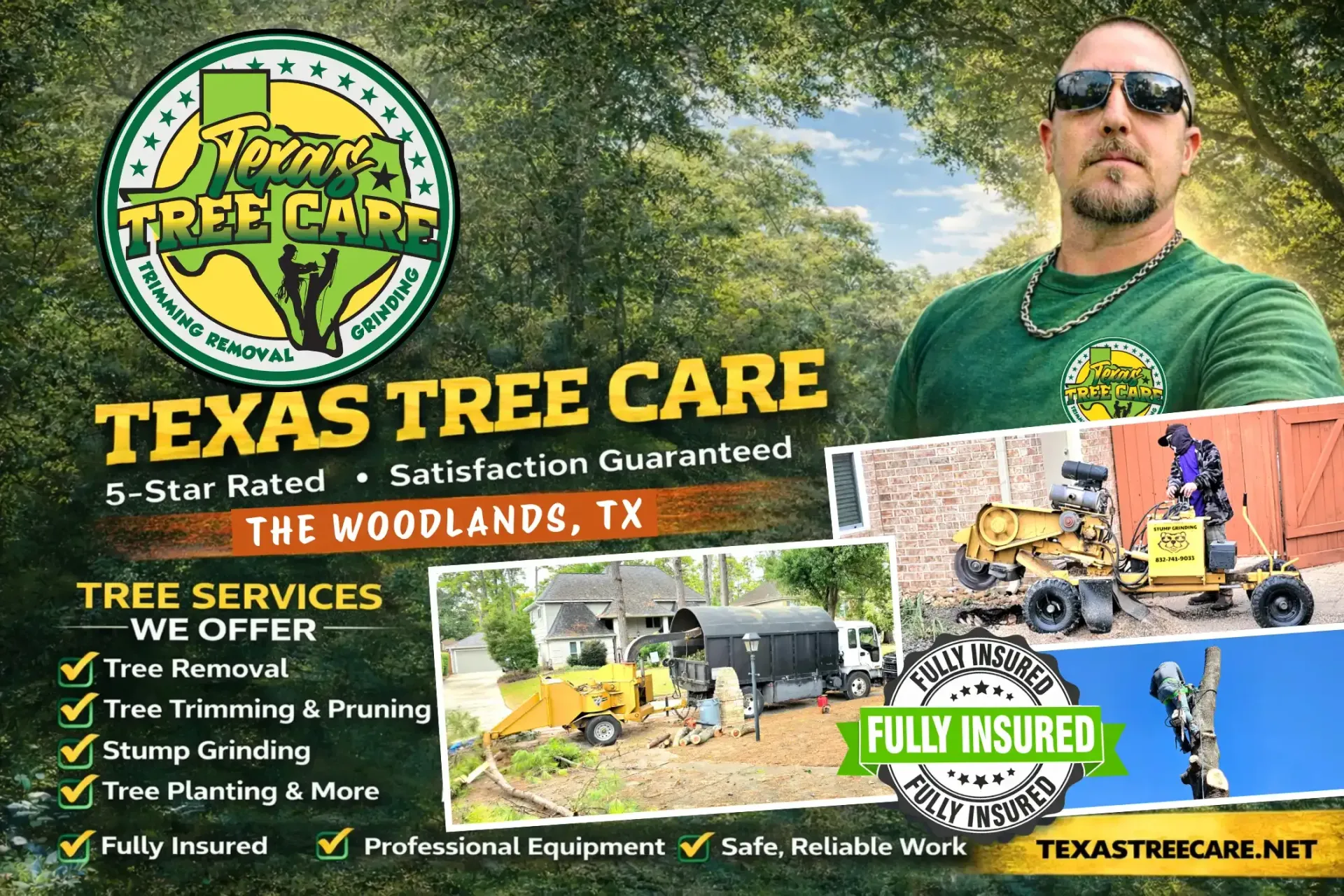 Tree Service The Woodlands TX - Tree Removal & Trimming | Texas Tree Care