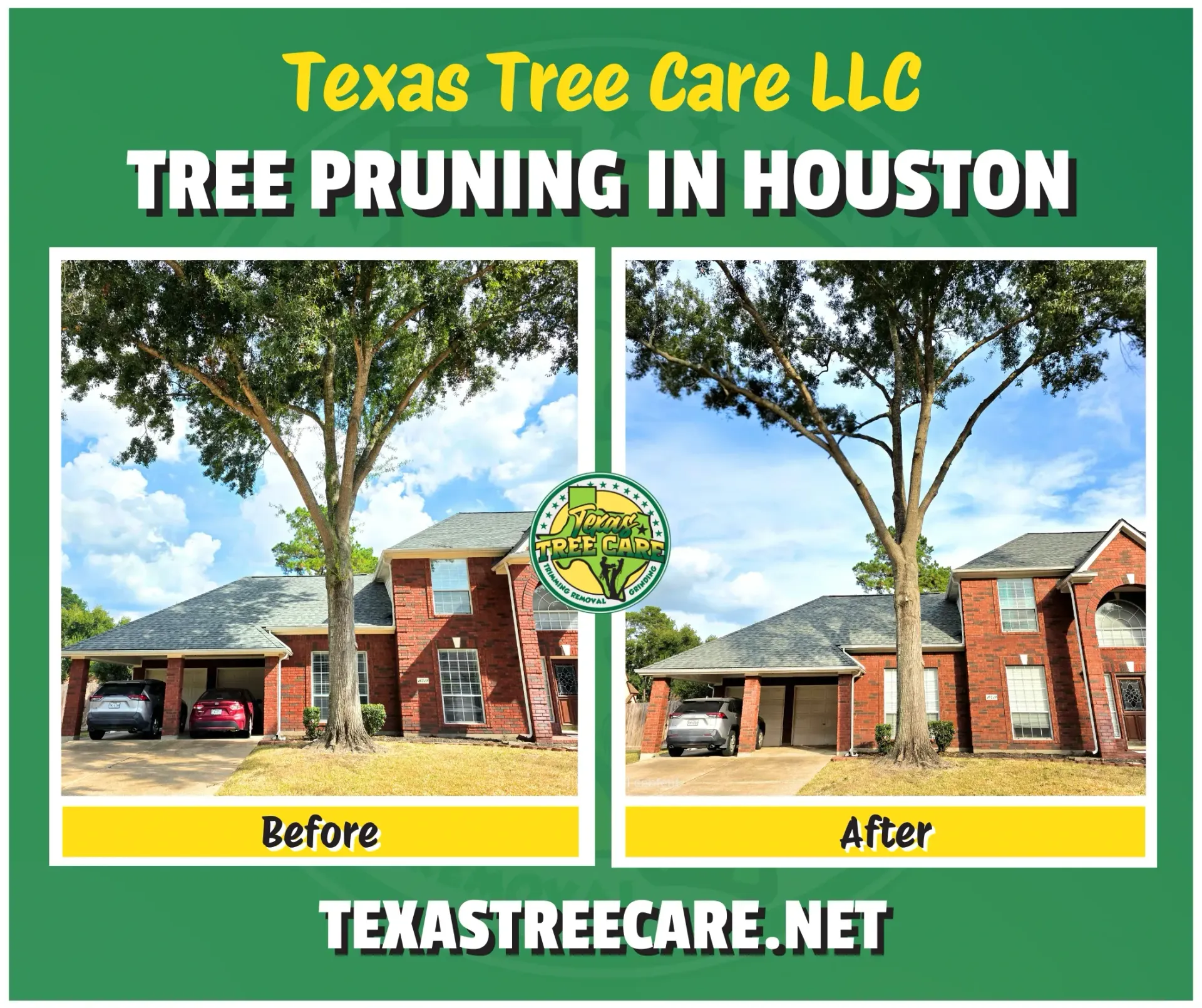 Click For A Free Quote! Tree Pruning in Houston - Champion Forest | Texas Tree Care