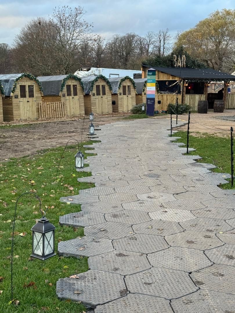 Pathways for Christmas events