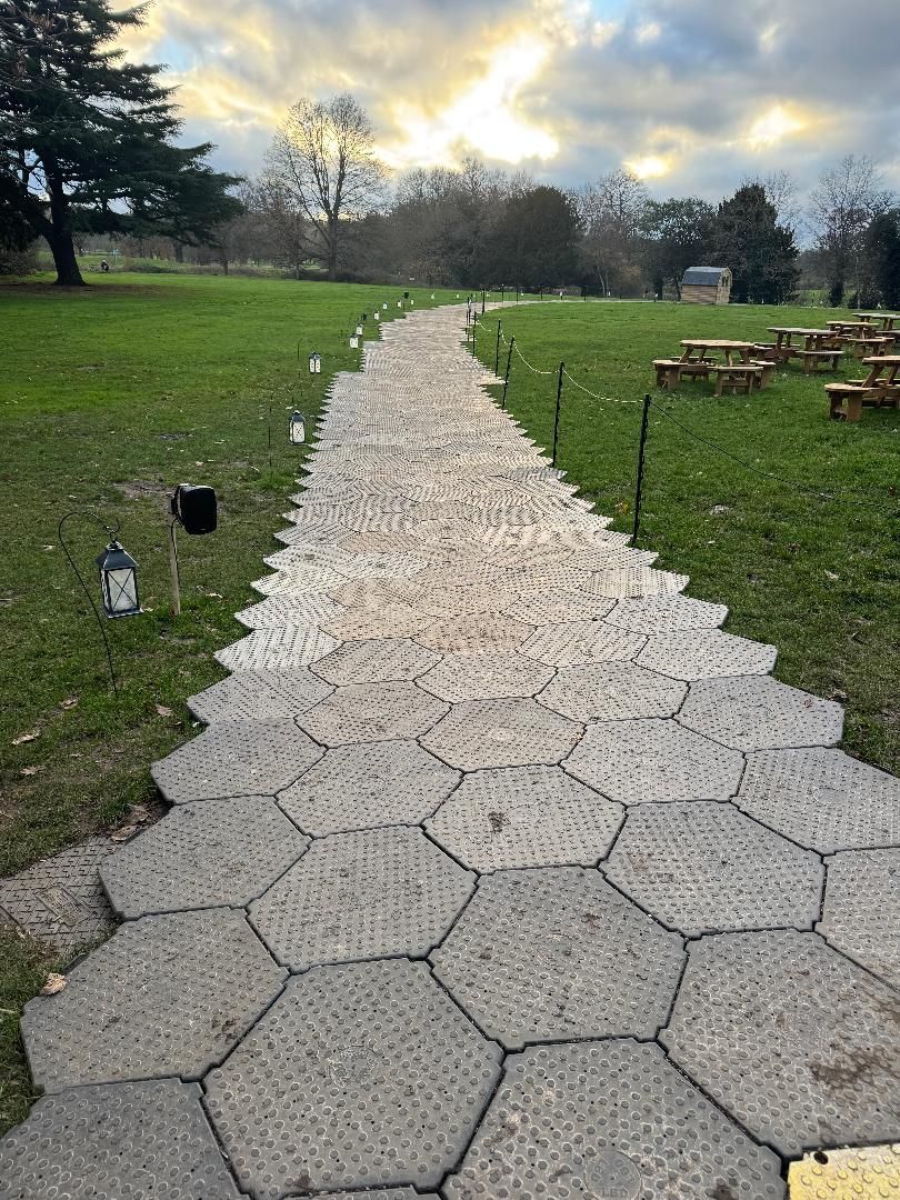 Pedestrian Flooring for Christmas Events