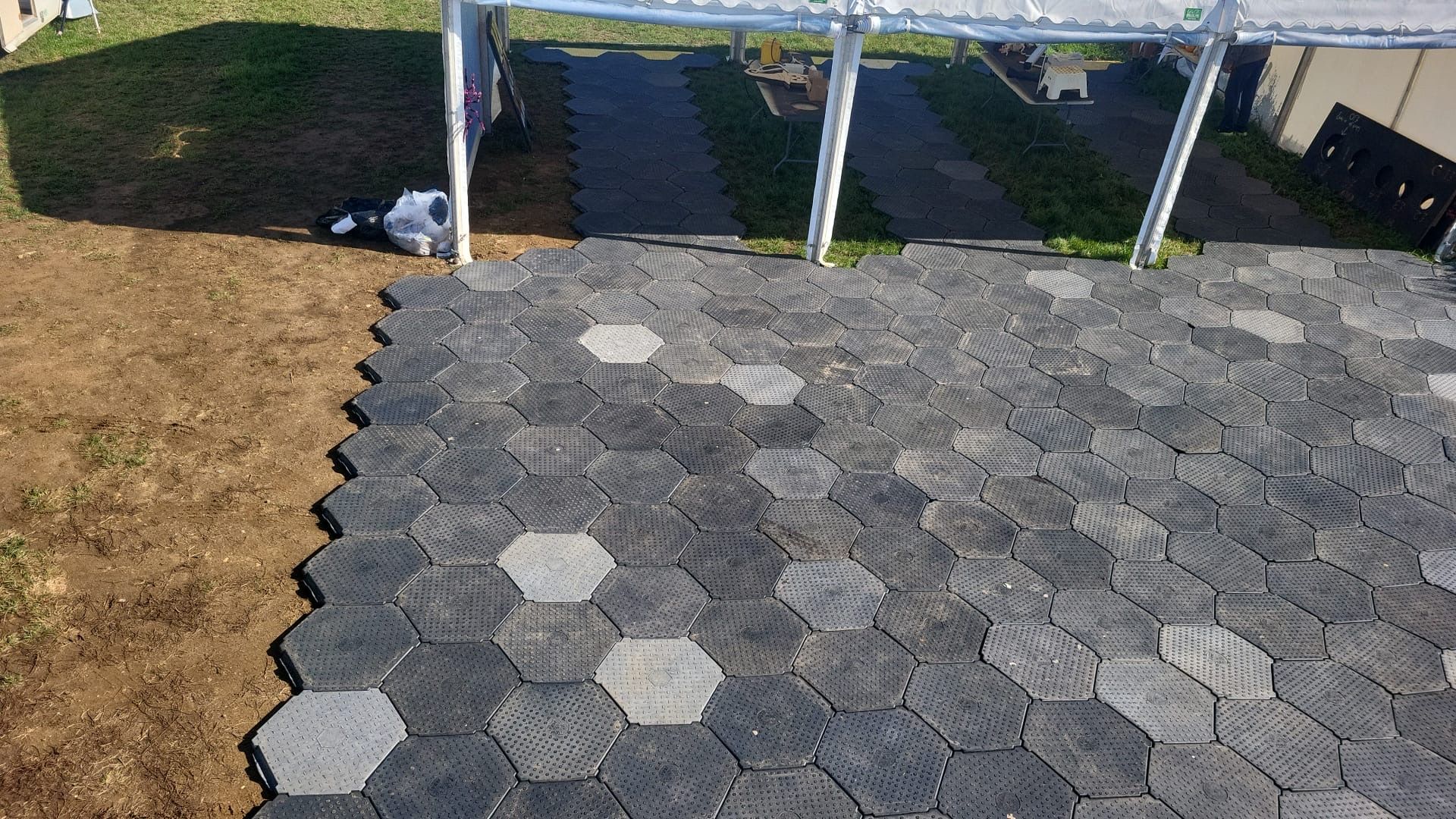 Flooring for festivals