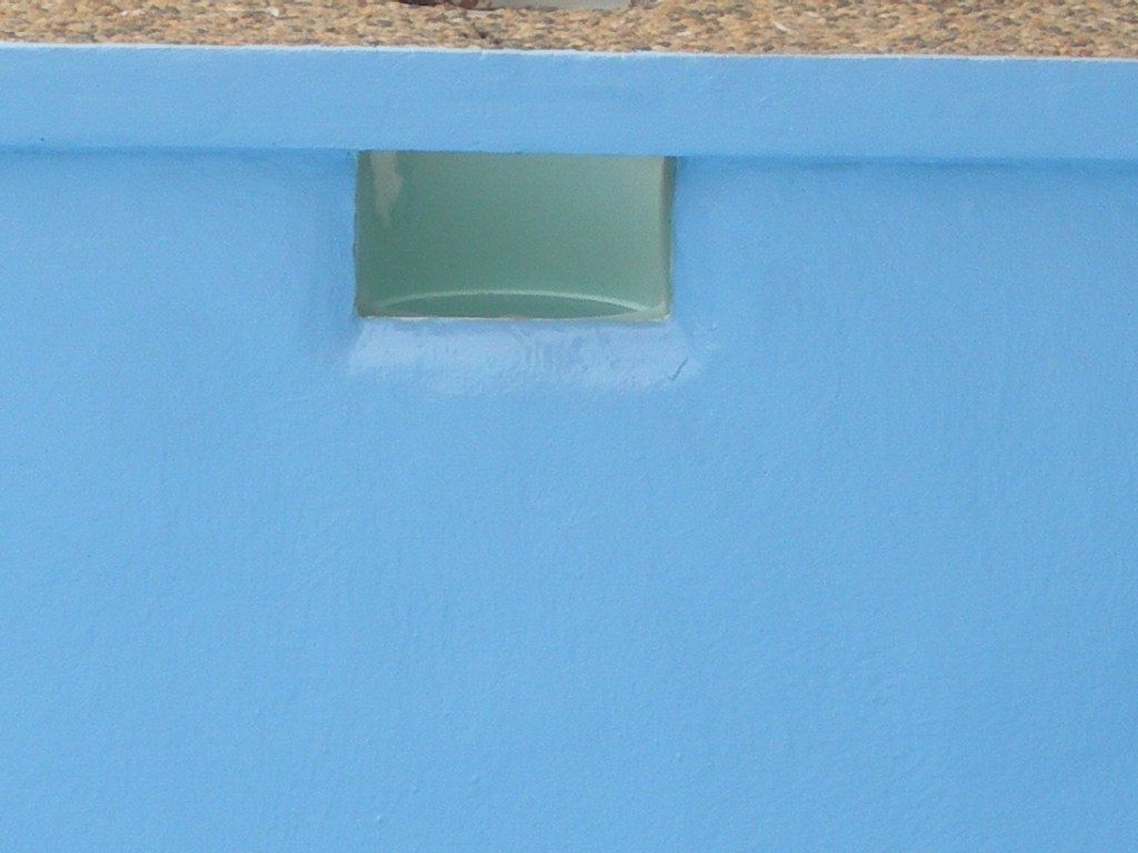 Repair work completed on the pool by pool renovation