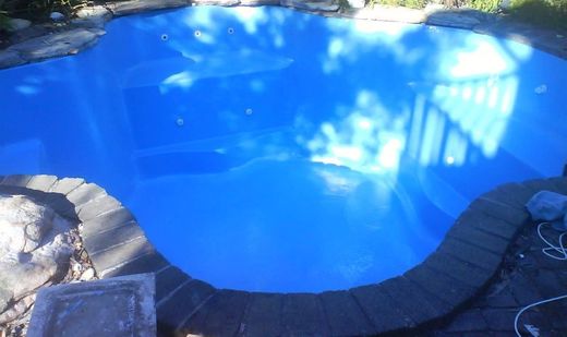 Repaired and resurfacing renovation done on the pool
