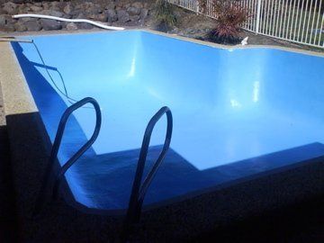 Restoration work on the pool with cracks completed