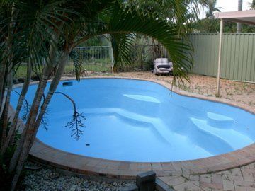 Resurfacing work completed on the pool