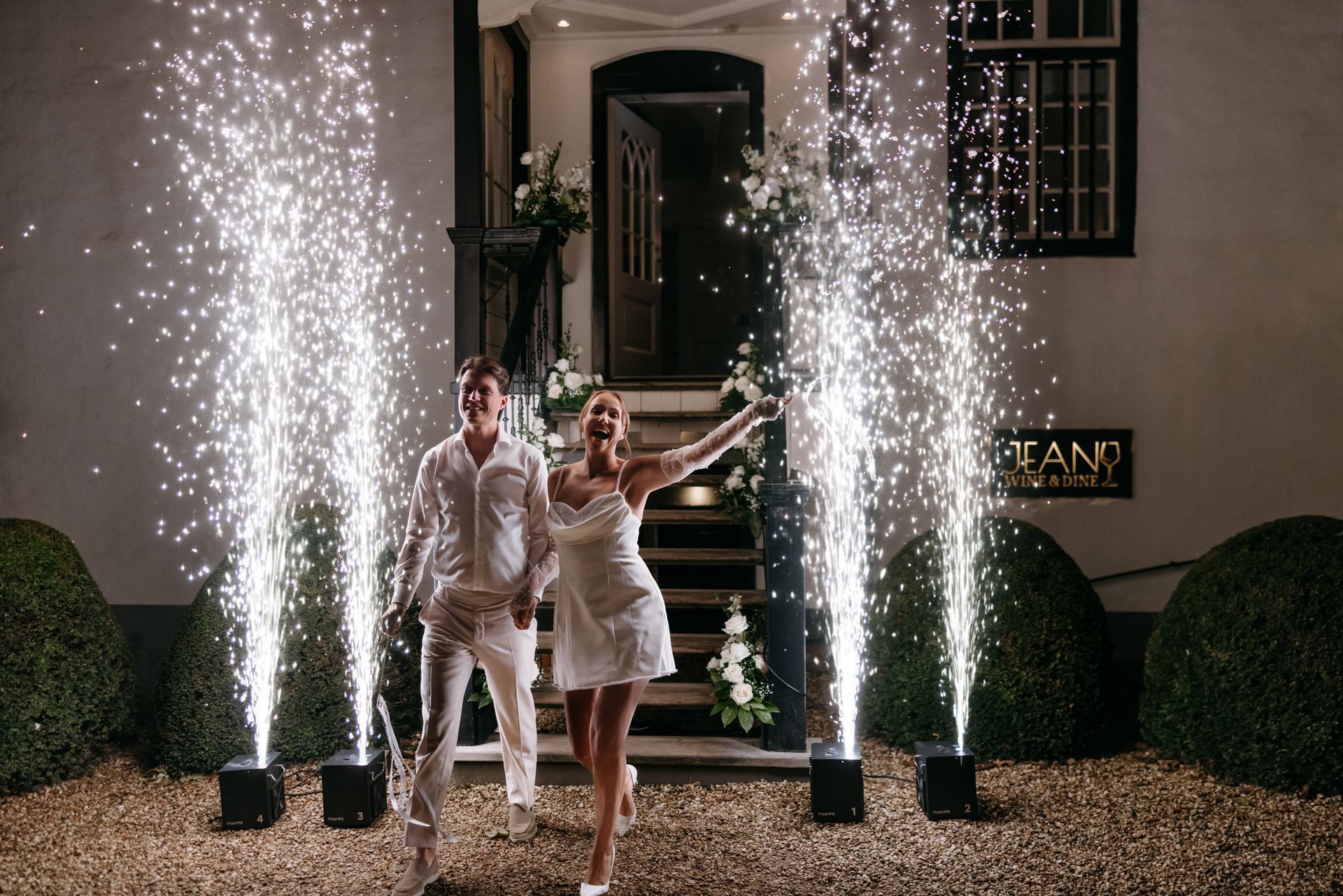 Sparkular, vuurwerk bruiloft, koudvuur op je bruiloft, koudvuur wedding