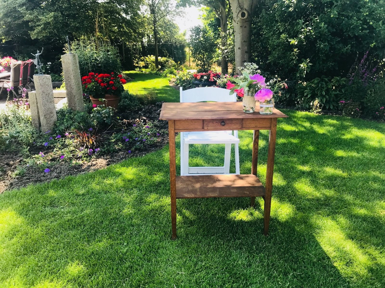 tekentafel, ceremonie, stylingartikelen, bruiloftaankleding