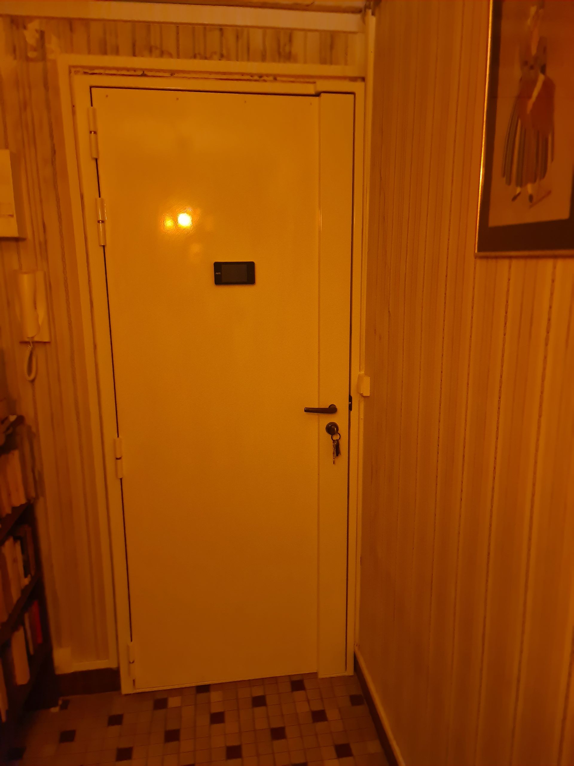 Porte blindée appartement