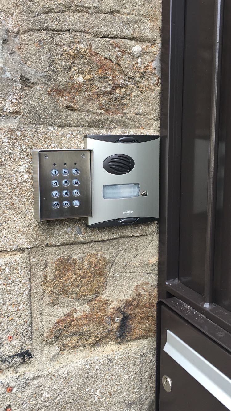 installation digicode