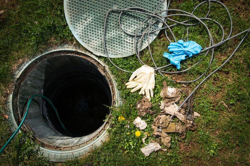 Cleaning and Unblocking Drain Full of Disposable Wipes — KYK Industries in Katherine, NT