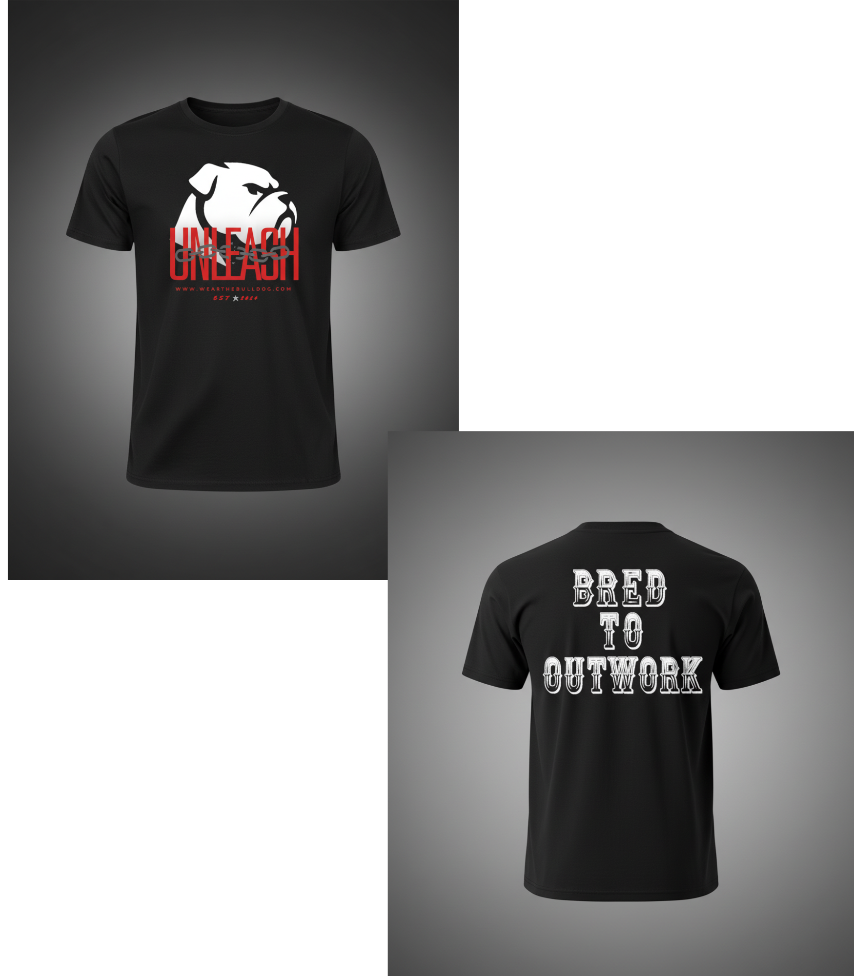 BULLDOG APPAREL “UNLEASH YOUR POTENTIAL” T-SHIRT