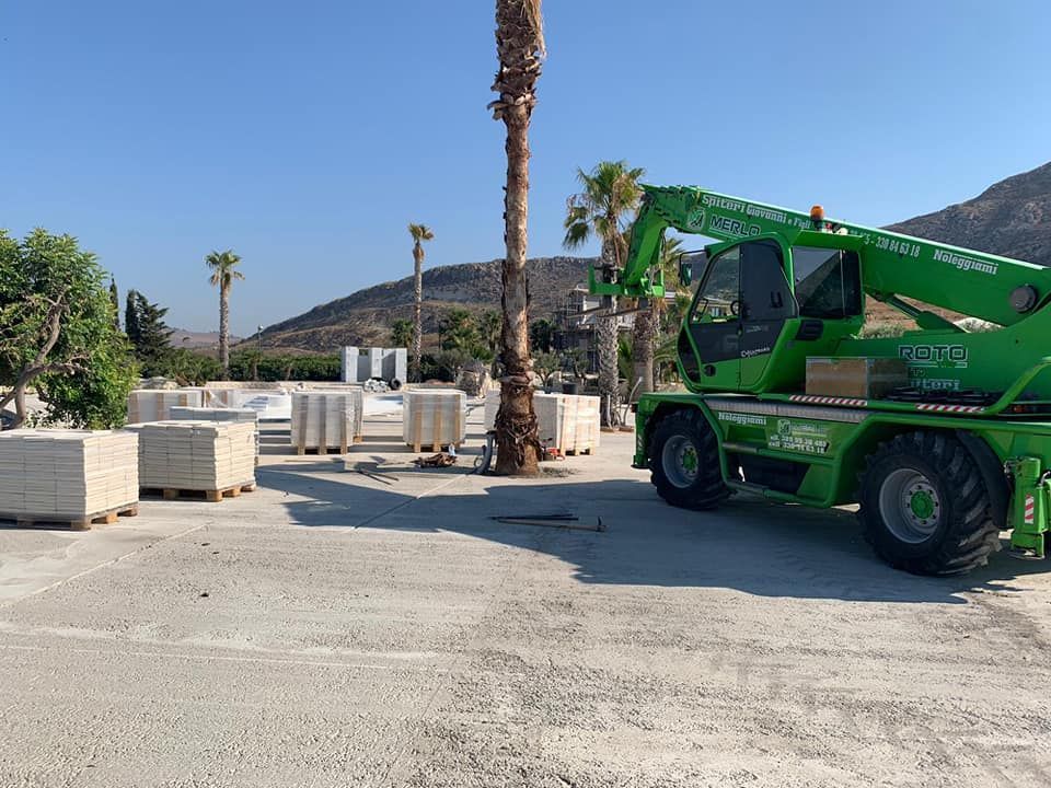 Piattaforma aerea a noleggio