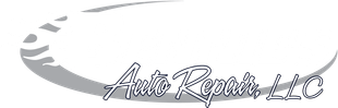 Logo for "Bennie's Auto Repair, LLC" with stylized text and gray arc.