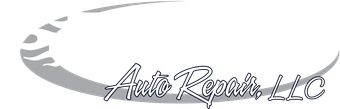 Logo for "Bennie's Auto Repair, LLC" with stylized text and gray arc.