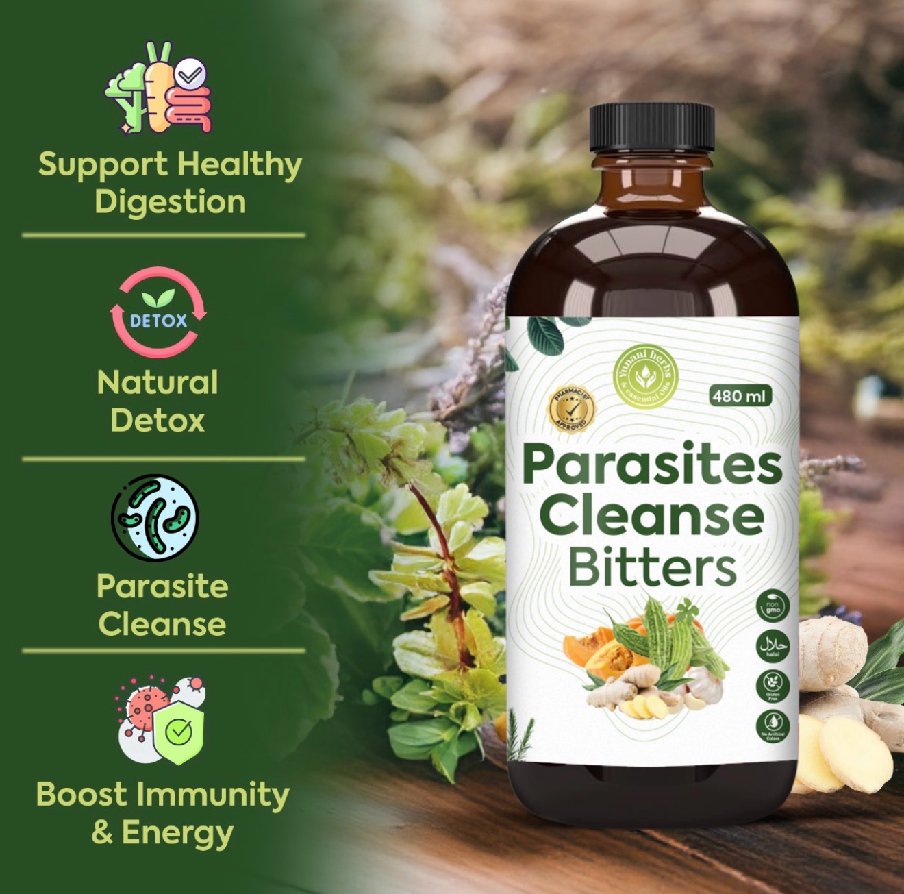 Parasite Cleanse Bitters