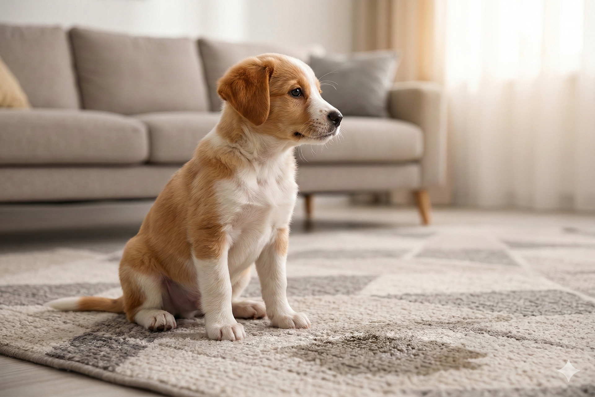 Fire protection worker next to a truck, servicing a control panel at night.