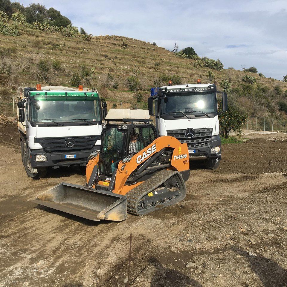 Mezzi per lavori edili