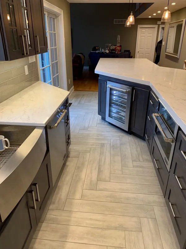 Nicely Installed Countertop — Allentown, PA — Premier CCM, INC
