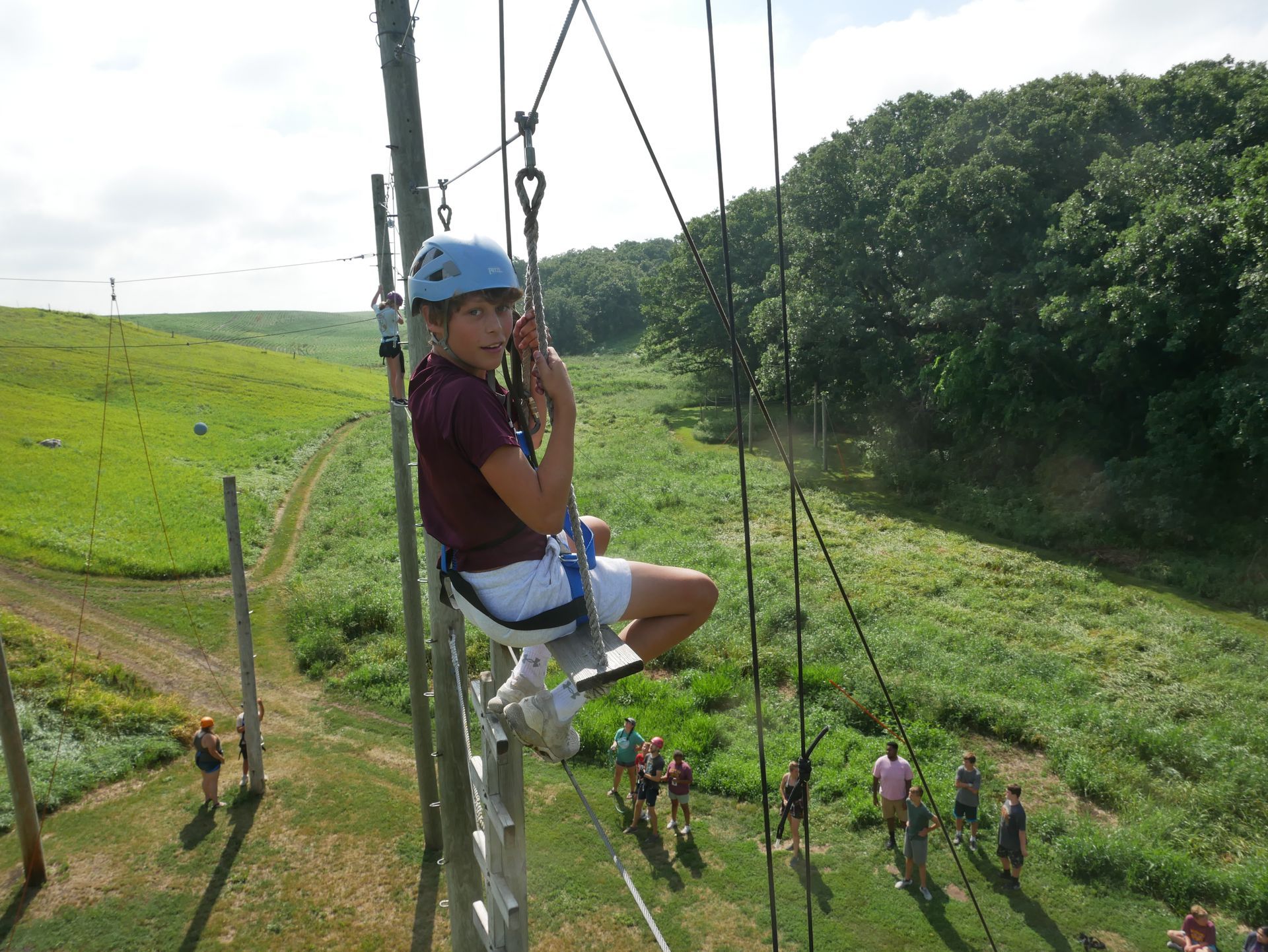 Inspiration Hills Ropes Course Challenge Course