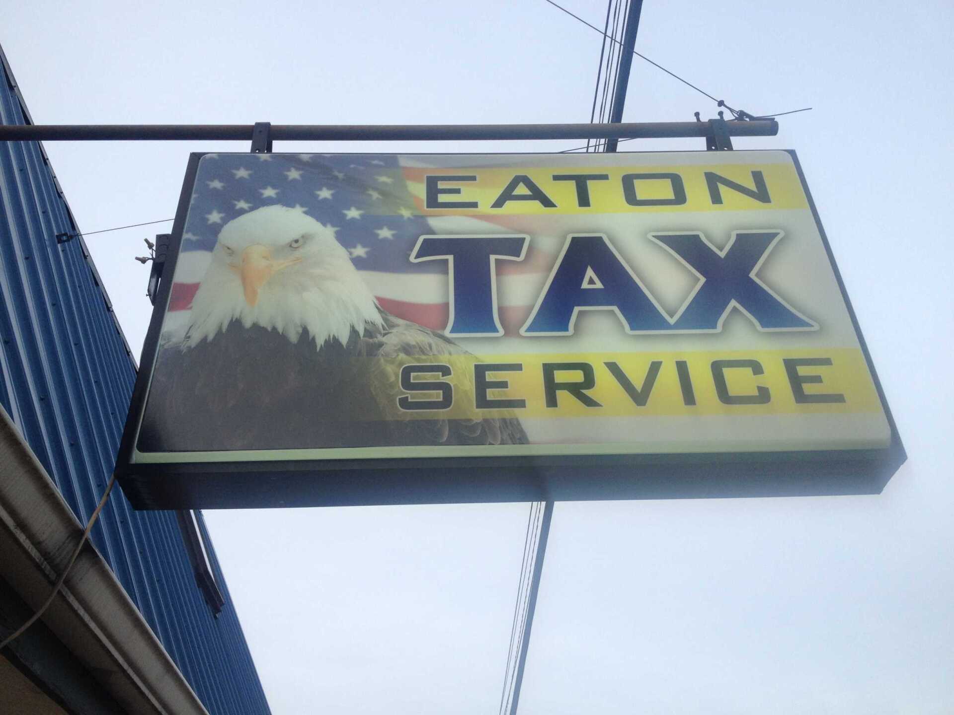 Eaton Tax Service Signage — Desloge, MO — Eaton Tax Service
