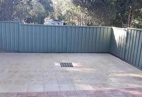 Clean backyard — Property Maintenance in Central Coast, NSW