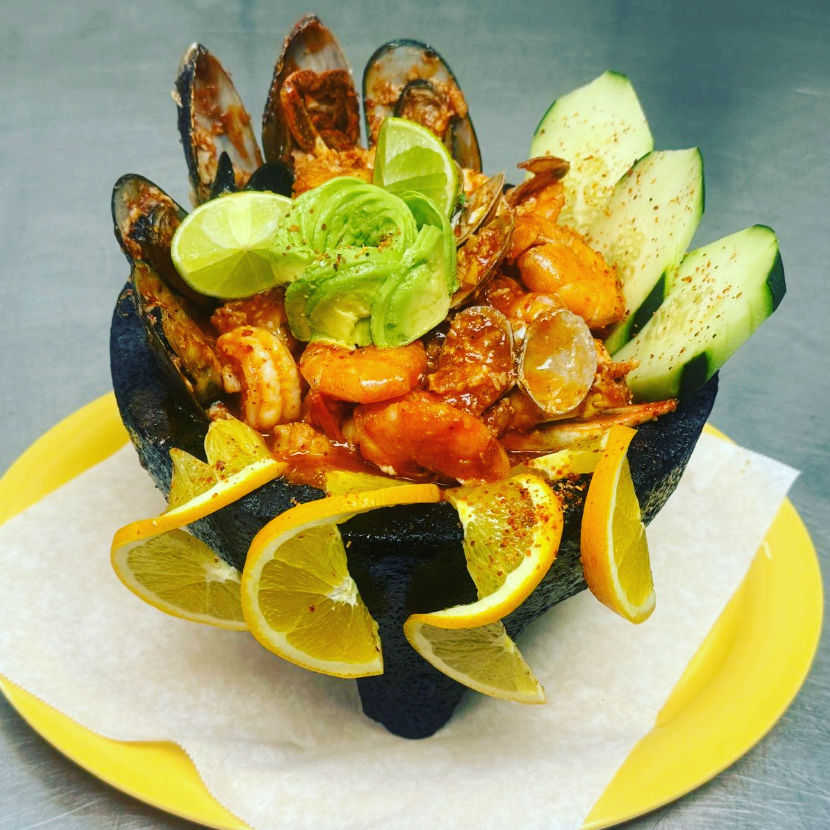Seafood Molcajete