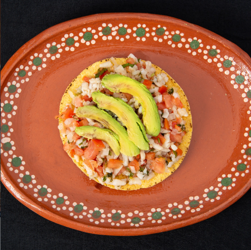 Tostada de Ceviche