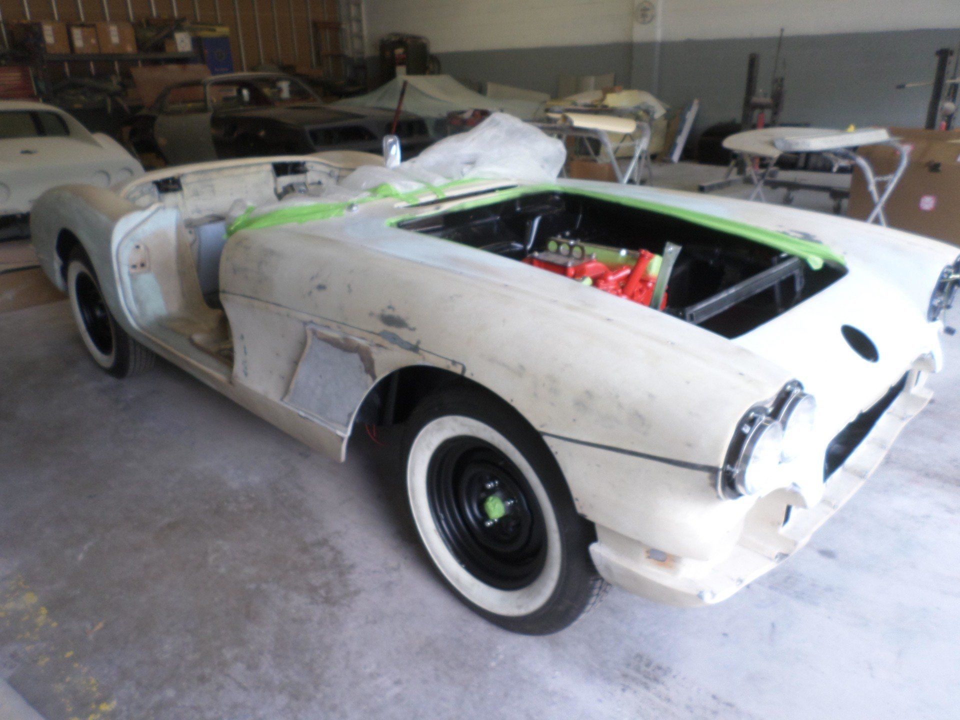 Jim's 58 with Open Compartment — Pipersville, PA — The Vette Shop