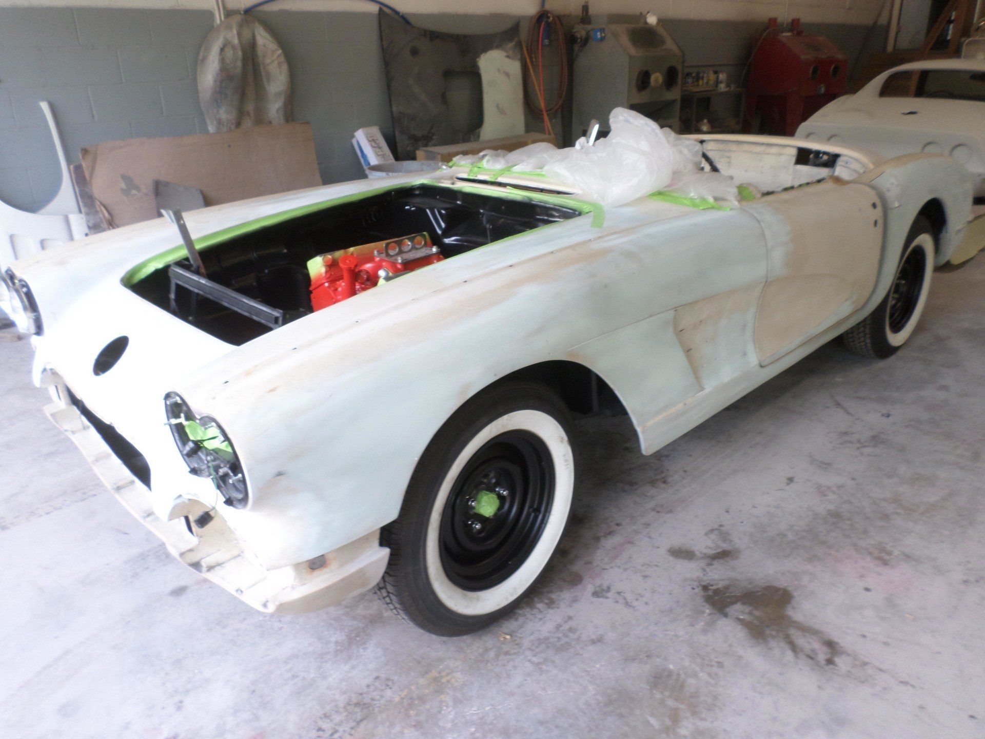 Jim's 58 Bare Metal — Pipersville, PA — The Vette Shop