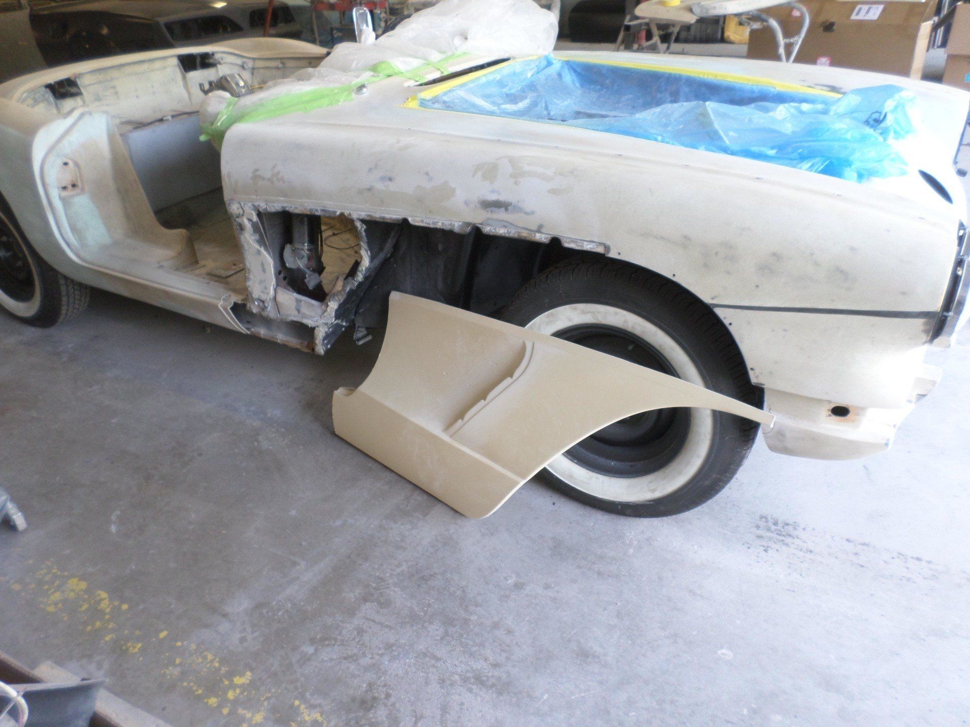Jim's 58 Coated Removed Parts — Pipersville, PA — The Vette Shop