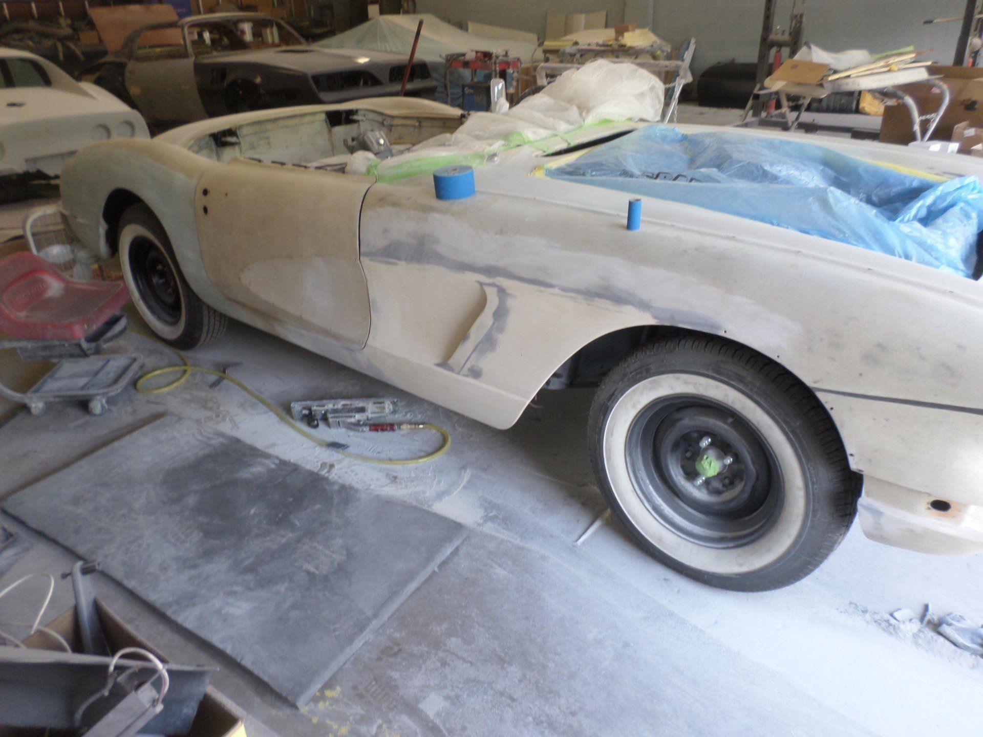 Jim's 58 Base Coated — Pipersville, PA — The Vette Shop