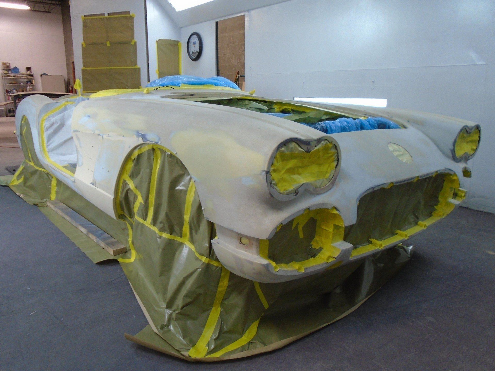 Jim's 58 with Automotive Coating — Pipersville, PA — The Vette Shop