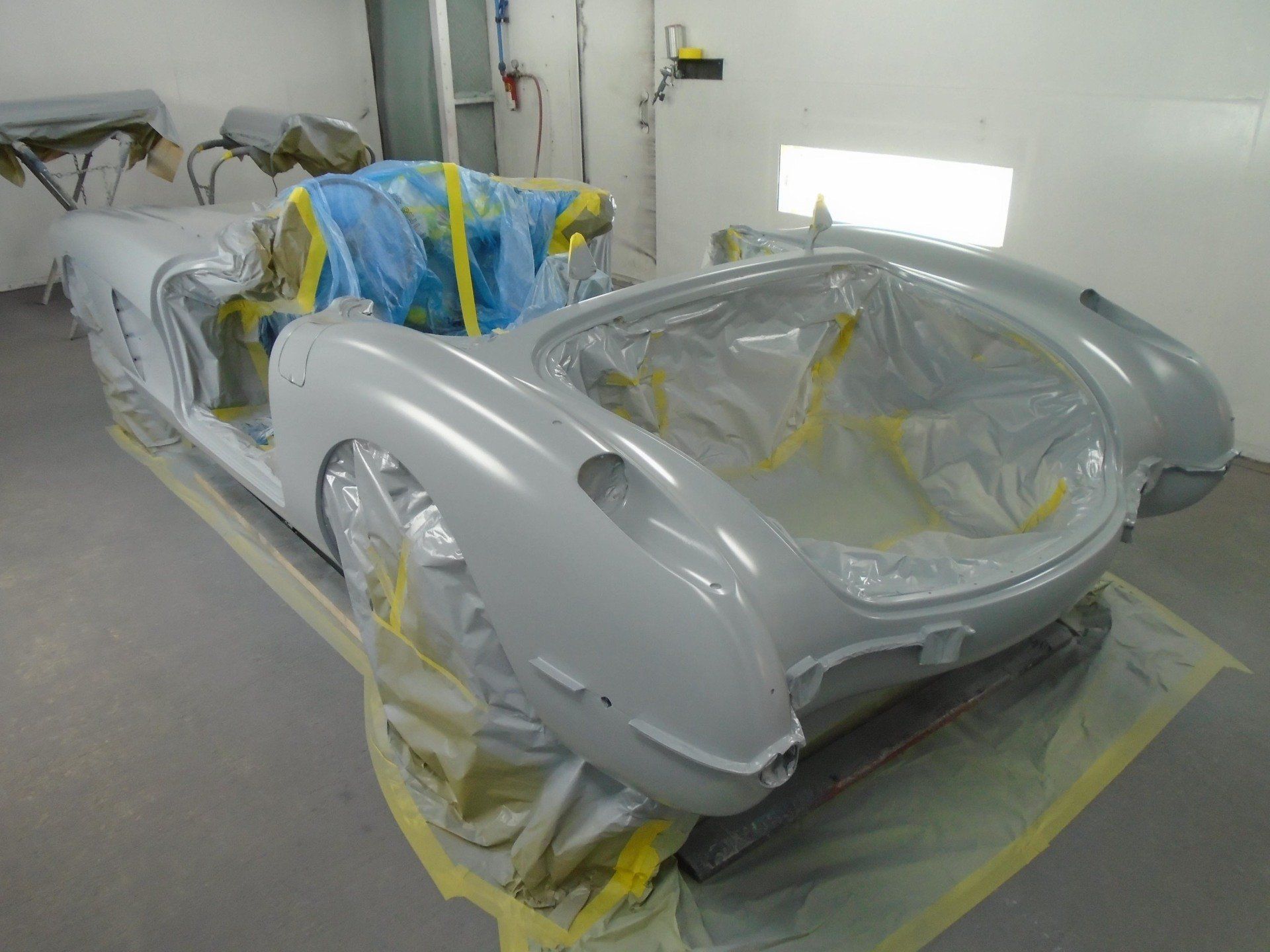 Jim's 58 with Smooth Painting — Pipersville, PA — The Vette Shop