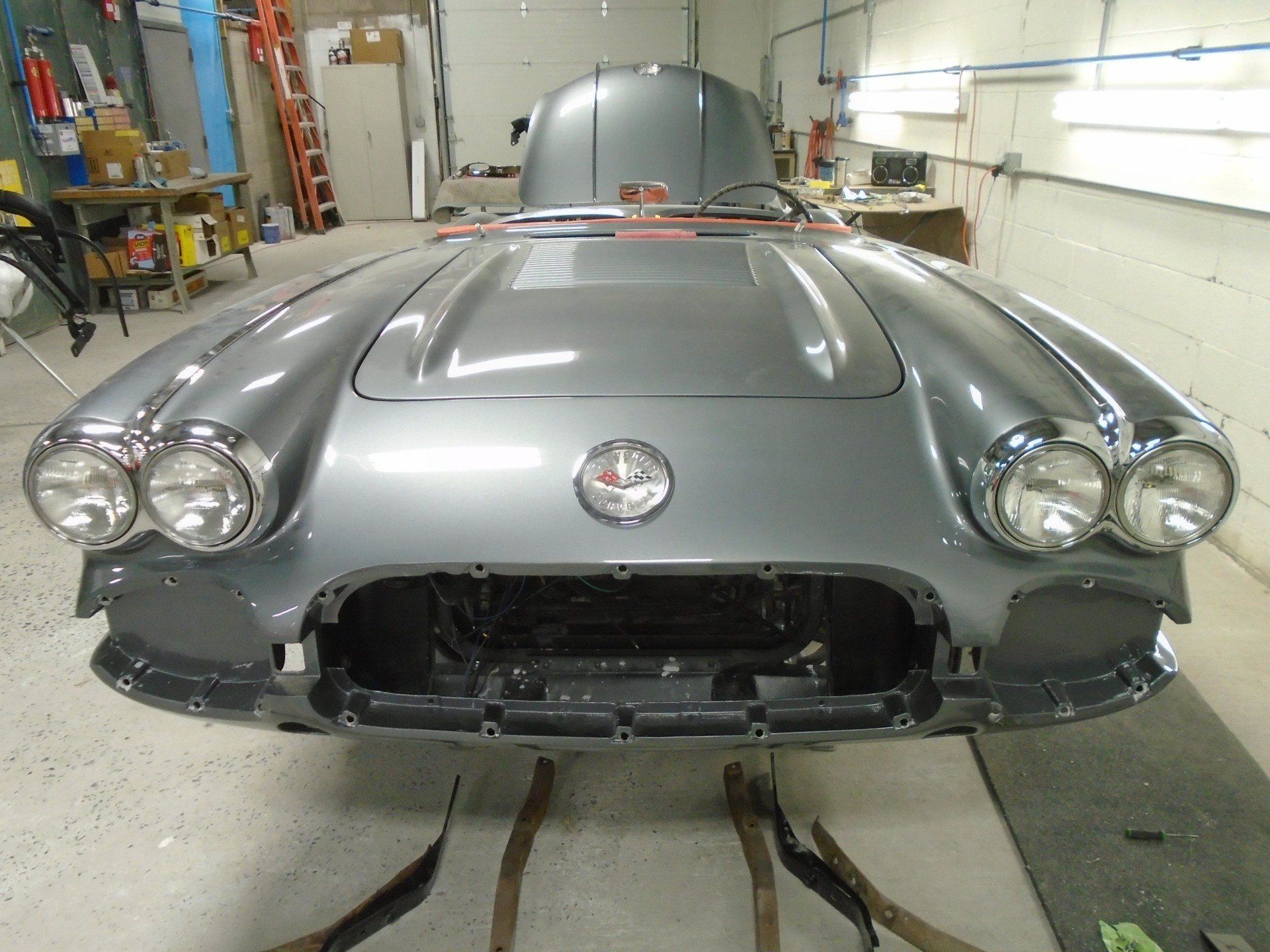 Jim's 58 Without Bumper — Pipersville, PA — The Vette Shop