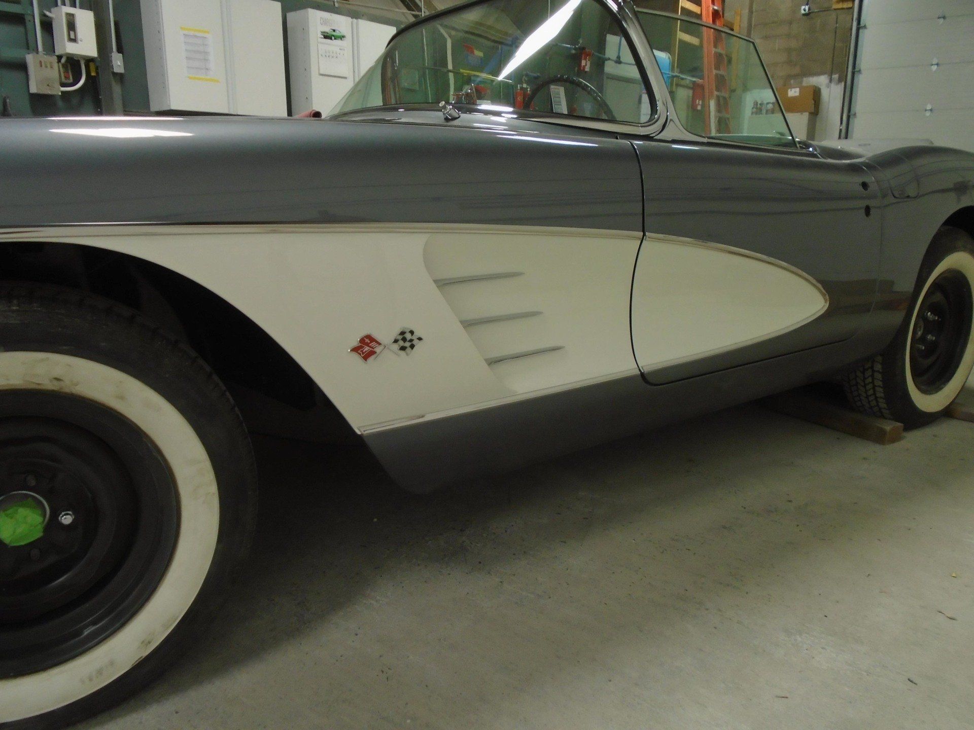 Jim's 58 Side View — Pipersville, PA — The Vette Shop