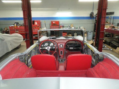 Back View of Sedan Silver Car — Pipersville, PA — The Vette Shop
