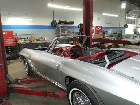 Silver Car Corvette — Pipersville, PA — The Vette Shop