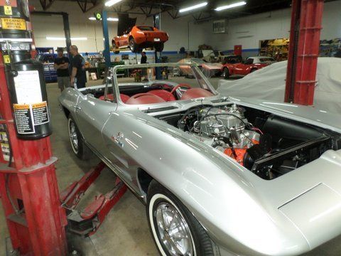 After Sedan Silver Car Maintenance — Pipersville, PA — The Vette Shop