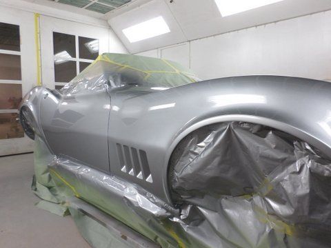 1968 Corvette Silver — Pipersville, PA — The Vette Shop