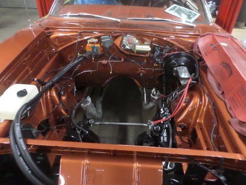 1970 Charger Engine Being Repaired — Pipersville , PA — The Vette Shop