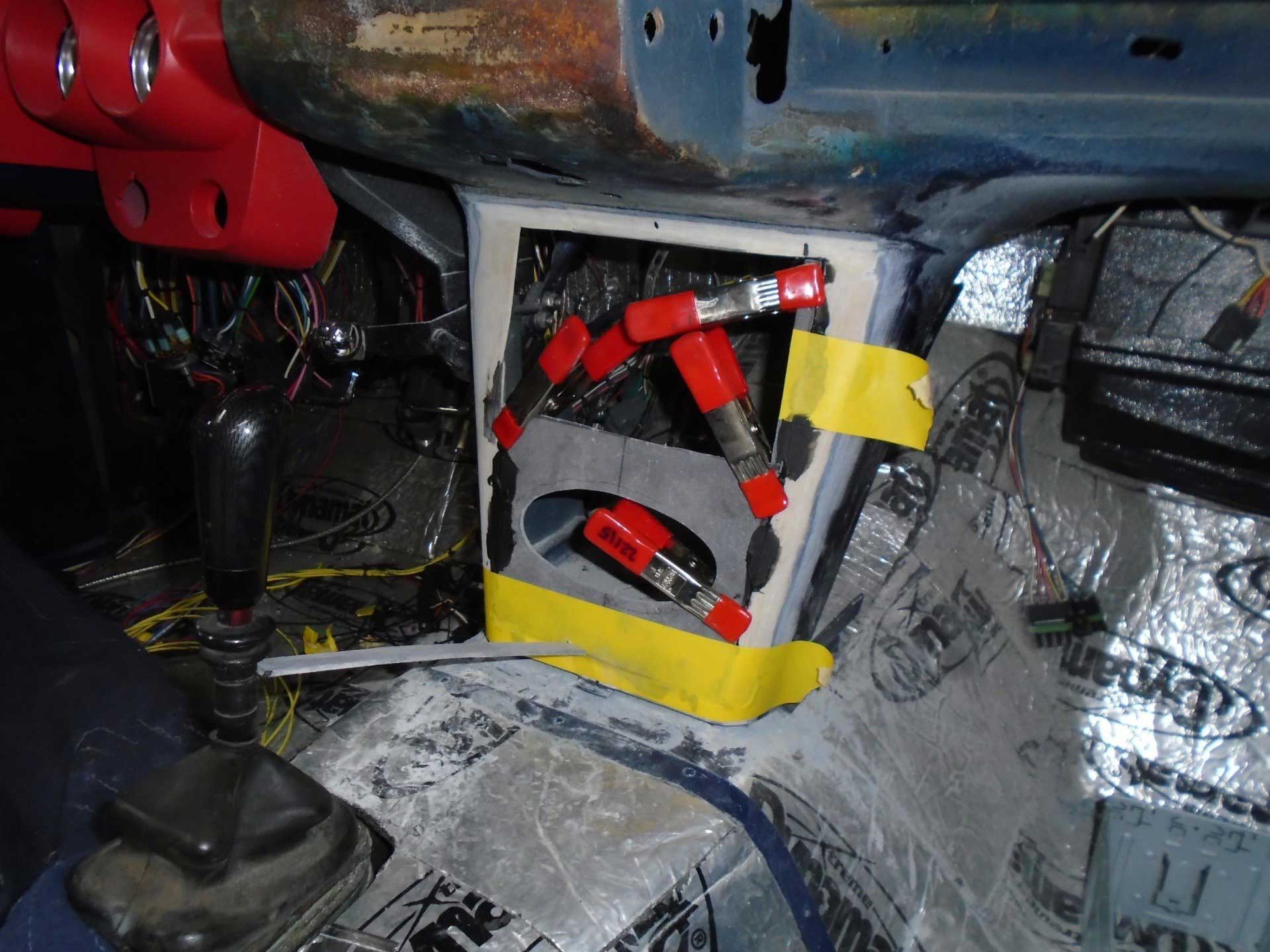 Bob & Vicki 58 Radio Holder — Pipersville, PA — The Vette Shop