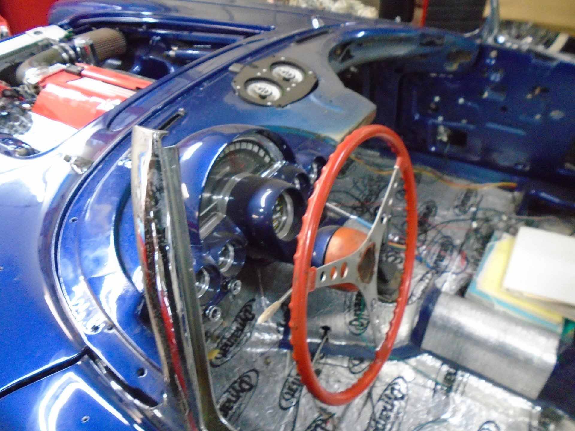 Bob & Vicki 58 Steering Wheel — Pipersville, PA — The Vette Shop