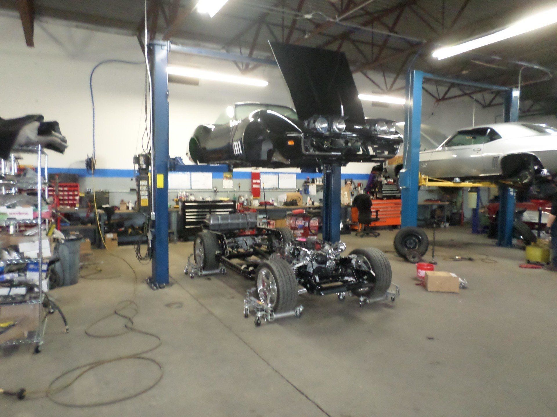 1965 Black Corvette Repair — Pipersville, PA — The Vette Shop