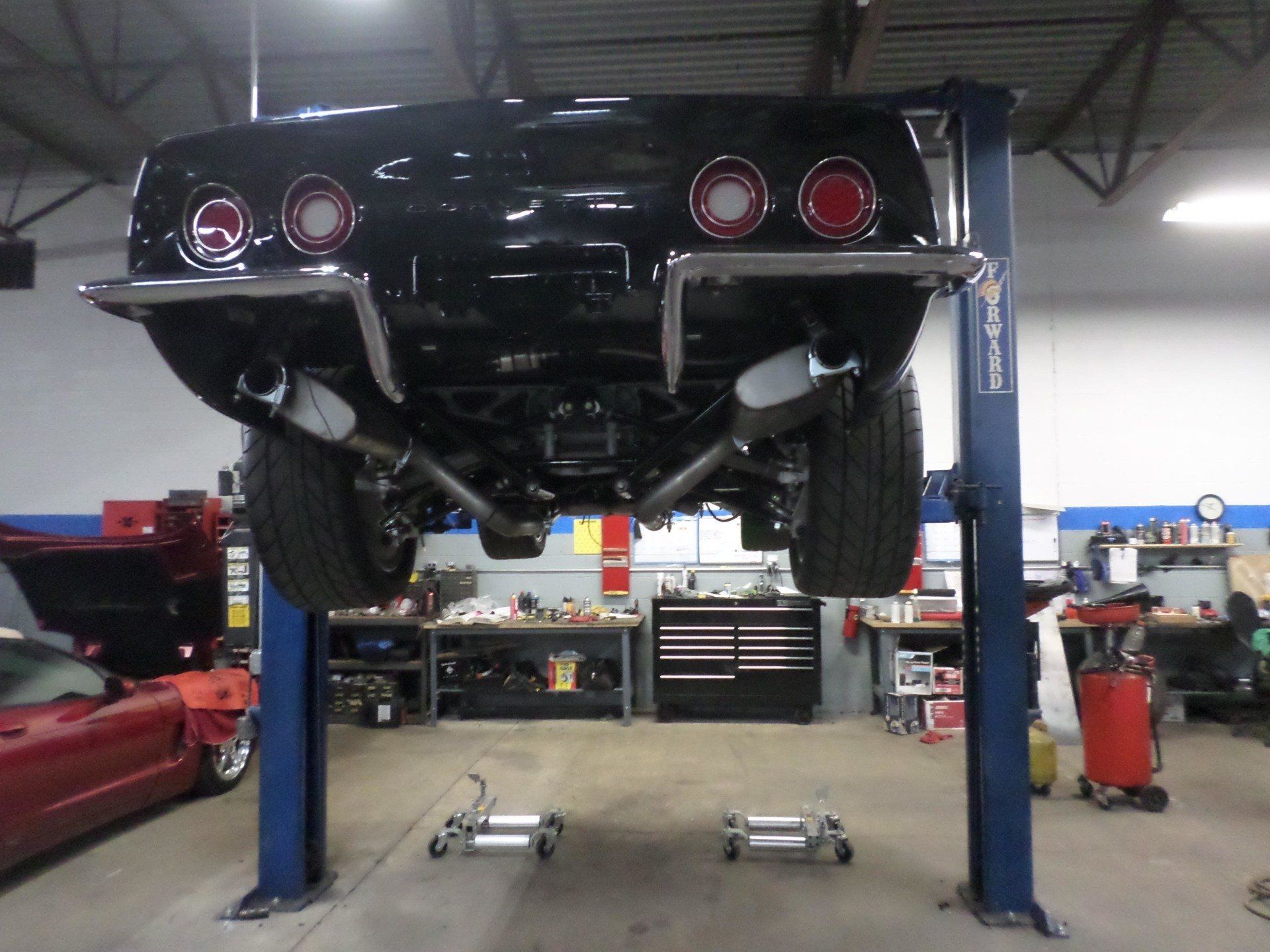 1965 Black Corvette Transmission — Pipersville, PA — The Vette Shop