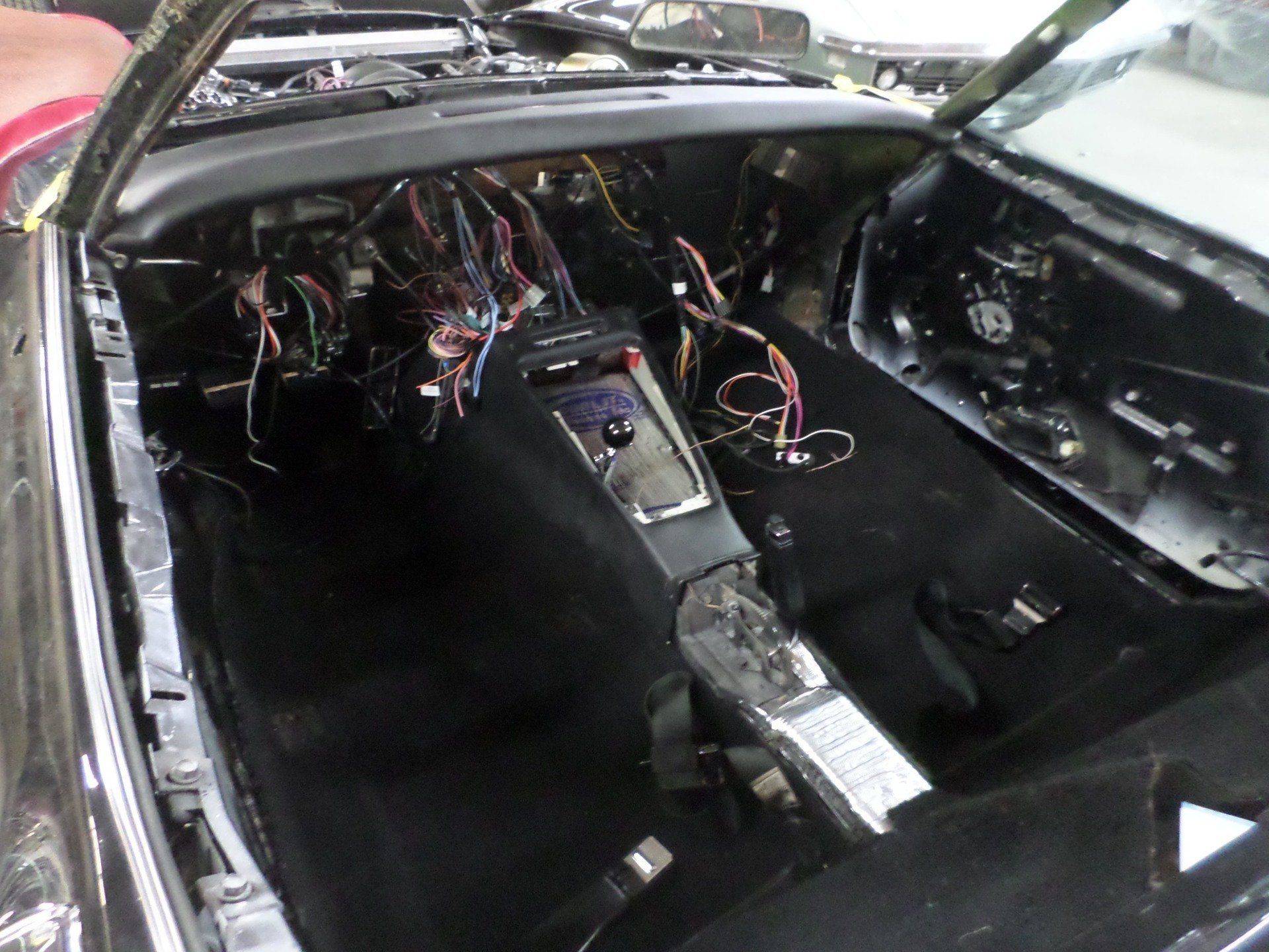 Before Car Corvette Interior — Pipersville, PA — The Vette Shop