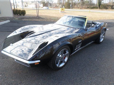 Polished 1965 Black Corvette — Pipersville, PA — The Vette Shop