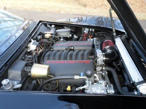 1965 Black Corvette Engine Replacement — Pipersville, PA — The Vette Shop