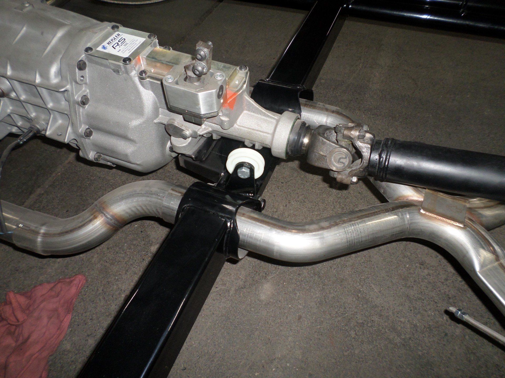 1965 Black Corvette Tail Pipe — Pipersville, PA — The Vette Shop