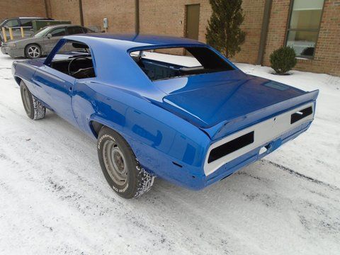 1969 Blue Camaro After Repair — Pipersville, PA — The Vette Shop