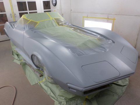 1968 Corvette Silver Hood — Pipersville, PA — The Vette Shop